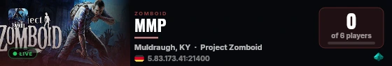 MMP live status badge