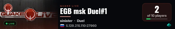 EGB msk Duel#1 live status badge