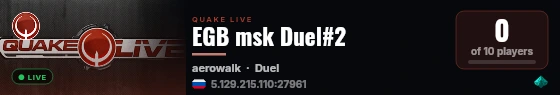 EGB msk Duel#2 live status badge