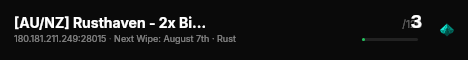[AU/NZ] Rusthaven - 2x Biweekly live status badge