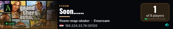 Soon...... live status badge