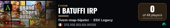 I BATUFFI IRP live status badge