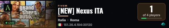GAMEMODE CUSTOM IN LAVORAZIONE live status badge