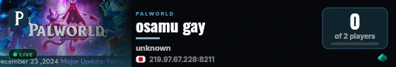 osamu gay live status badge