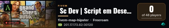  Sc Dev | Script em Desenvolvimento: sc-business live status badge