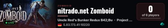 nitrado.net Zomboid live status badge