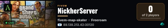 NickherServer live status badge