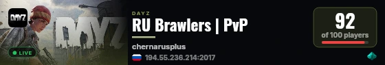 RU Brawlers | PvP live status badge