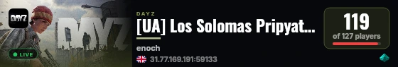 [UA] Los Solomas Pripyat PvP+PVP live status badge