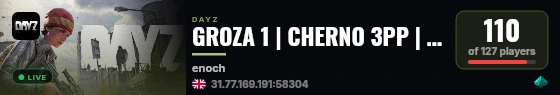 GROZA 1 | CHERNO 3PP |  VANILLA++ | RU | PVP | WIPE 20.06 live status badge