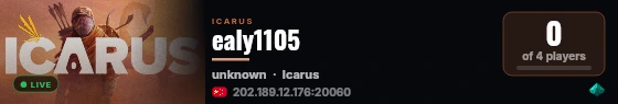 ealy1105 live status badge