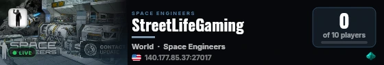 StreetLifeGaming live status badge