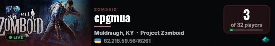 cpgmua live status badge