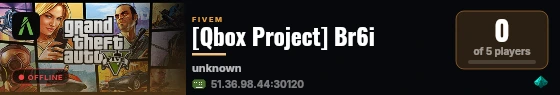 [Qbox Project] Br6i live status badge