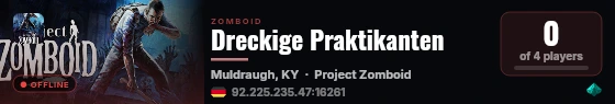 Dreckige Praktikanten live status badge
