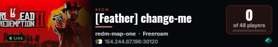 [Feather] change-me live status badge