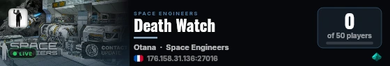Death Watch live status badge