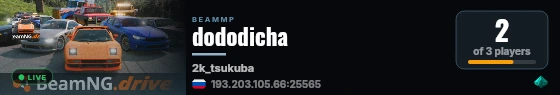 dododicha live status badge