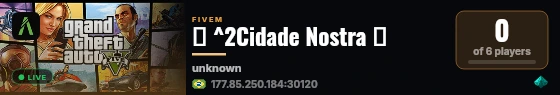 🌙 ^2Cidade Nostra 🌙 live status badge