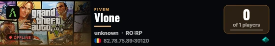 Vlone live status badge