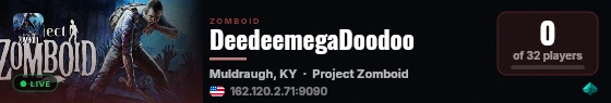 DeedeemegaDoodoo live status badge