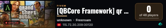 [QBCore Framework] qr dongy live status badge