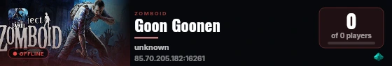 Goon Goonen live status badge