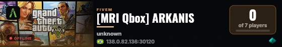 [MRI Qbox] ARKANIS live status badge