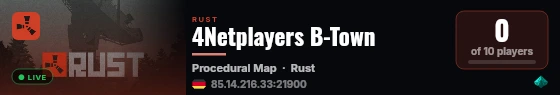 4Netplayers B-Town live status badge