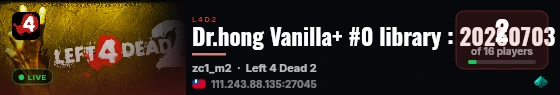Dr.hong Vanilla+ #0 live status badge