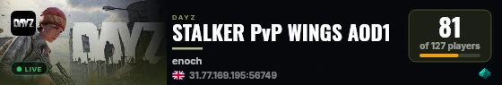 STALKER PvP WINGS AOD1 live status badge