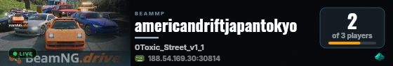 americandriftjapantokyo live status badge
