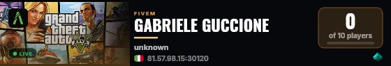 GABRIELE GUCCIONE live status badge
