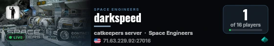 darkspeed live status badge