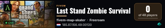 Last Stand Zombie Survival live status badge