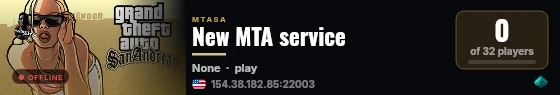 New MTA service live status badge
