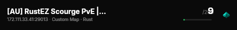 [AU] RustEZ Scourge PvE | Zombies | No Raiding | No Killing live status badge