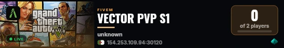 VECTOR PVP S1  live status badge