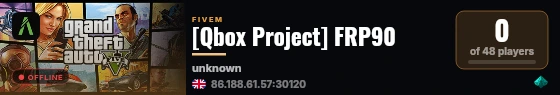 [Qbox Project] FRP90 live status badge
