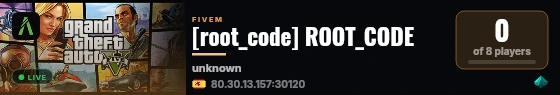 [root_code] ROOT_CODE live status badge