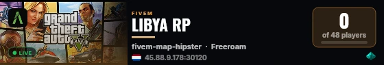 LIBYA RP live status badge