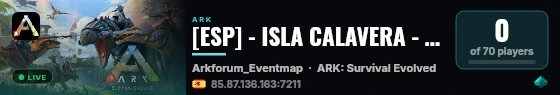 [ESP] - ISLA CALAVERA - [PVE] [MERCADO] - (v361.7) live status badge