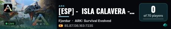 [ESP] -  ISLA CALAVERA - [PVE] [FJORDUR] - (v361.7) live status badge