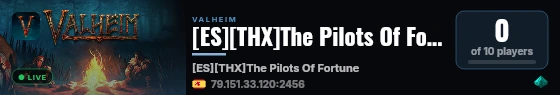 [ES][THX]The Pilots Of Fortune live status badge