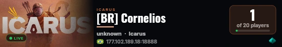 [BR] Cornelios live status badge