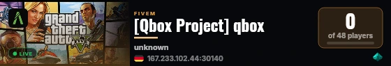 [Qbox Project] qbox live status badge