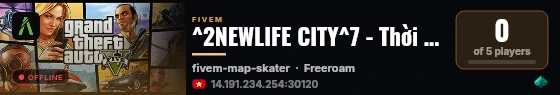 ^2NEWLIFE CITY^7 - Thời Trang - Gia Tộc - Cận Chiến live status badge