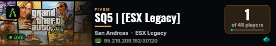 SQ5 | [ESX Legacy] live status badge