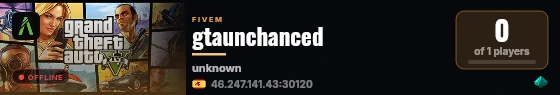 gtaunchanced live status badge