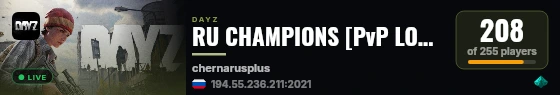 RU CHAMPIONS [PvP LOOT CARS] live status badge